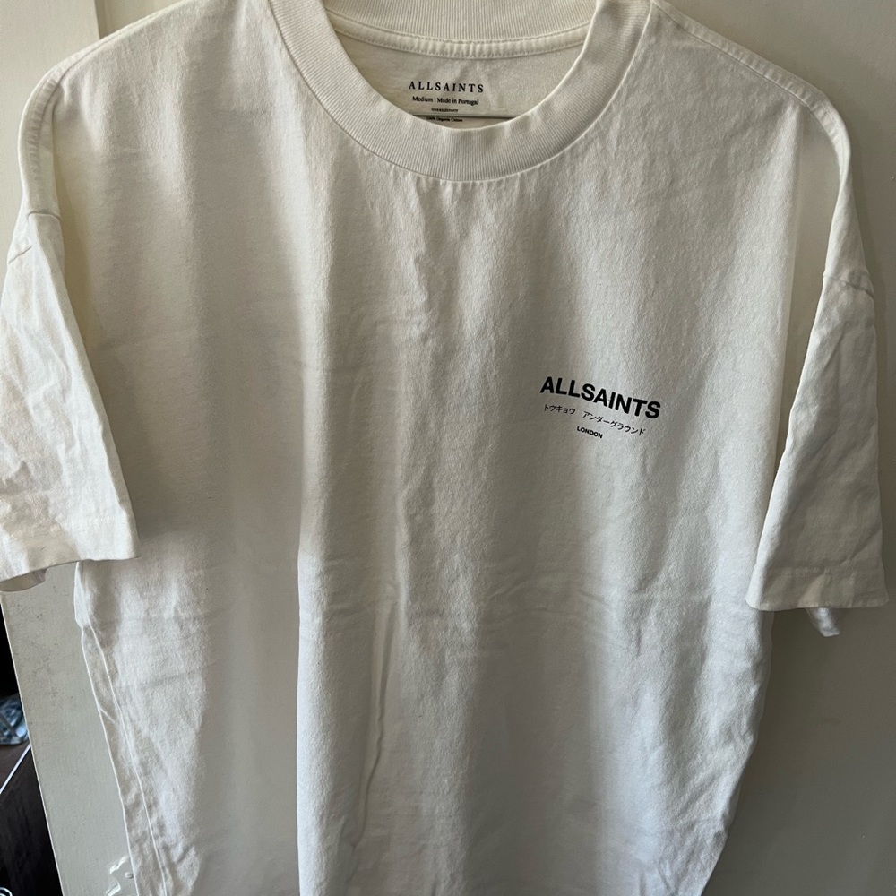Allsaints White Shirt Mens Medium